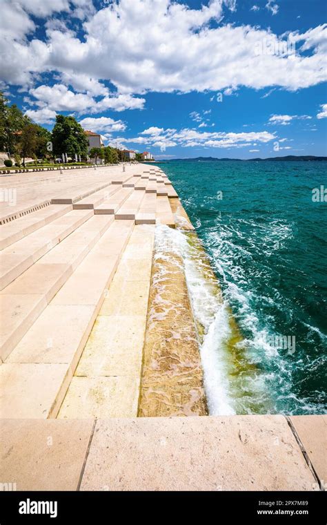 Zadar Sea Organs Tourist Attraction Musical Instrument Powered By The