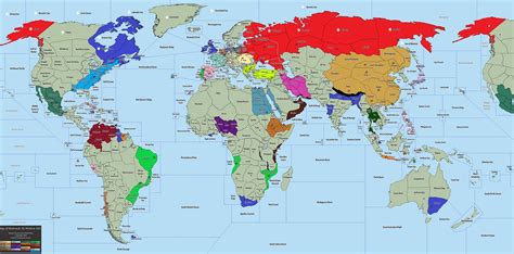 Diplomacy World Map