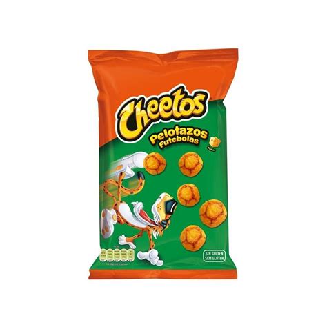 CHEESE FLAVOURED CORN SNACK PELOTAZOS 130G CHEETOS A Taste Of Spain