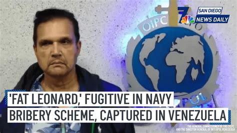 ‘fat Leonard Fugitive In Navy Bribery Scheme Captured In Venezuela