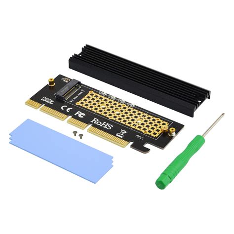 GLOTRENDS PCIE M 2 Adapter NVMe Adapter M 2 Heatsink 2 To Nvme Okgo Net