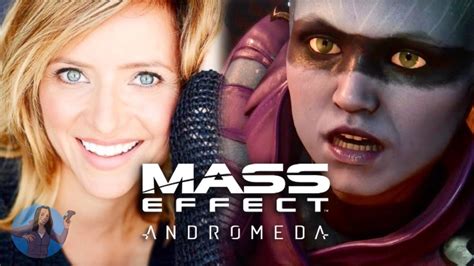 Mass Effect Andromeda Voice Actor Christine Lakin As Peebee Bioware Voices Youtube