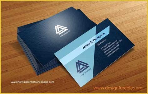 Business Card Ai Template Free Download Of Business Card Illustrator ...