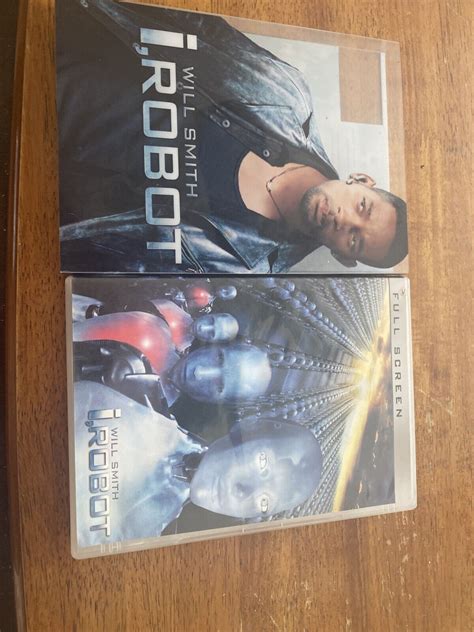 I Robot 2004 Dvd Full Screen Will Smith Irobot Movie Bridget Moynahan