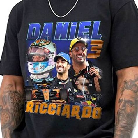 Daniel Ricciardo World Tour Shirt Etsy