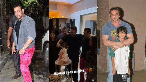 Arbaaz Khan Shares Video With Salman Khan Sohail Khan From His