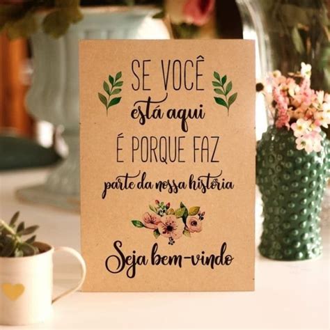 Placa Decorativa Casamento Seja Bem Vindos Mdf Shopee Brasil