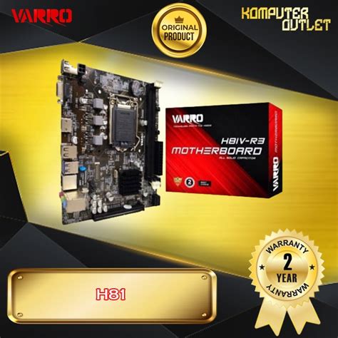 Jual Motherboard Varro H Intel Lga Ddr Varro H Nvme