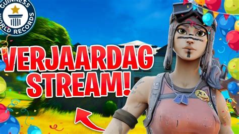 VERJAARDAG STREAM FORTNITE BATTLE ROYALE NEDERLANDS Fortnite