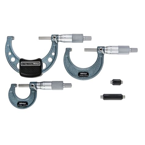 Mitutoyo Mti Mm Outside Micrometer Set Kbc Tools