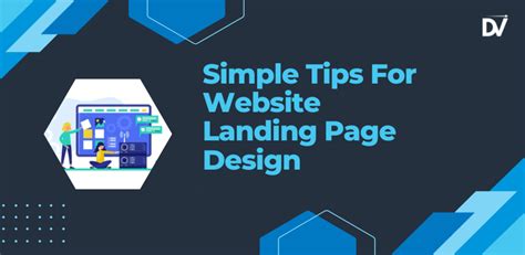 Simple Tips For Website Landing Page Design - Dimension VIZ