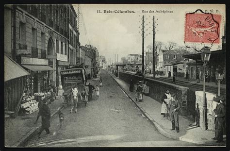 Bois Colombes Rue Philippe De Metz Carte Postale Ancienne Et Vue D