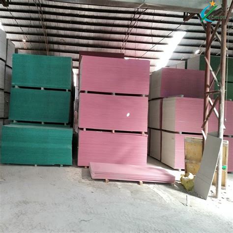 Mm Normal Drywall Plasterboard Gypsum False Ceiling Gypsum Board With