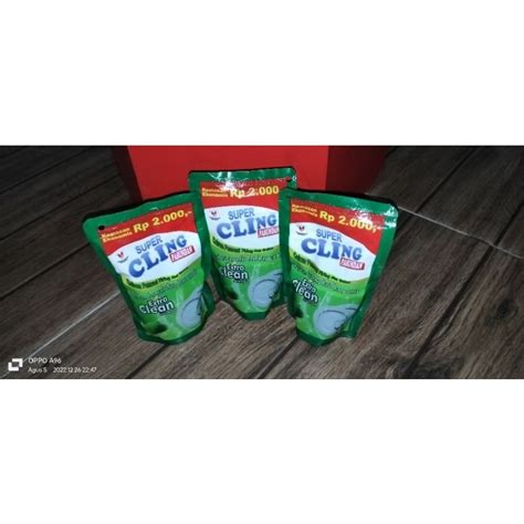 Jual Sabun Cuci Piring Super Cling 120ml Shopee Indonesia