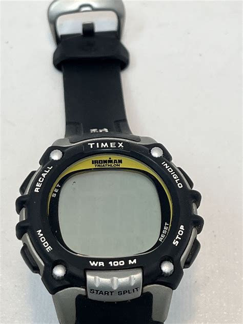 Men S Timex Ironman Triathlon Digital Watch Wr M Needs Battery Ebay