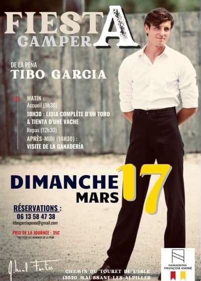 Fiesta Campera Avec Tibo Garcia Corrida Si