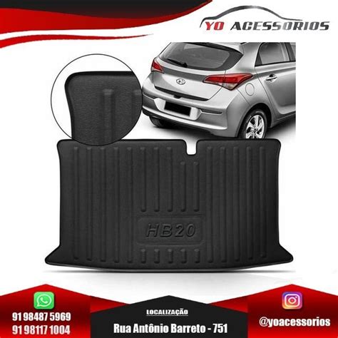 Tapete Bandeja Porta Malas Hb20 Hatch E Hb20x Carros Vans E