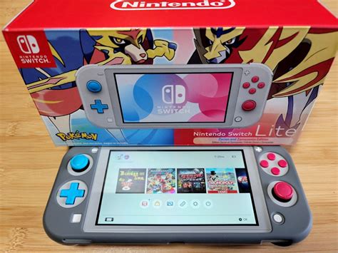 Mavin Nintendo Switch Lite Pokemon Zacian And Zamazenta