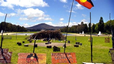 Aboriginal Tent Embassy In Canberra Inspires Work By Artist Richard Bell Daily Telegraph