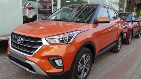 2018 Hyundai Creta Passion Orange Dual Tone And Red Custom Dual Tone