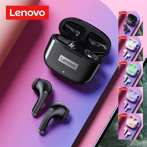 Lenovo auriculares inalámbricos LP40 Pro cascos con Bluetooth TWS