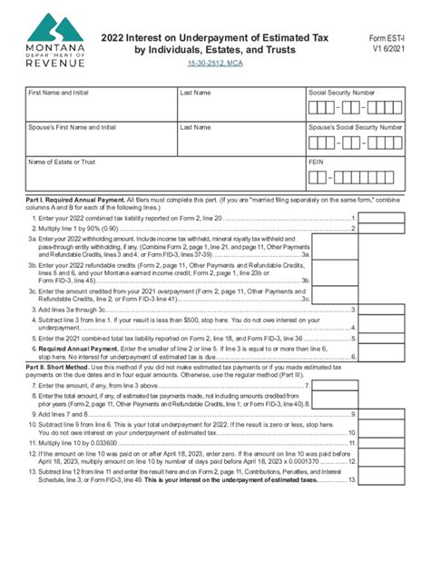 Form Mt Dor Est I Fill Online Printable Fillable Blank Pdffiller