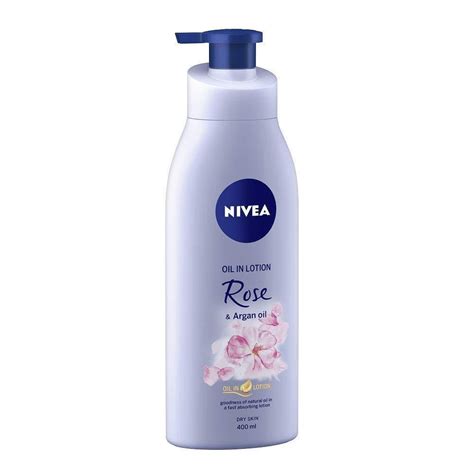 Nivea Rose And Argan Oil In Lotion For Dry Skin 400ml