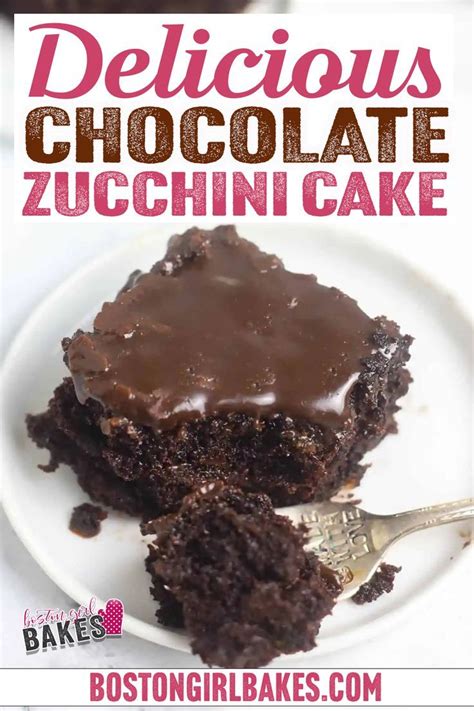 Deliciously Easy Chocolate Zucchini Cake Recipe The Perfect Summer Cake In 2023 Zucchini