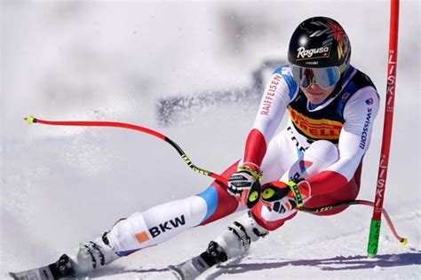 Alpine Ski Wm Favoritin Gut Behrami Holt Gold Im Super G Weidle 19