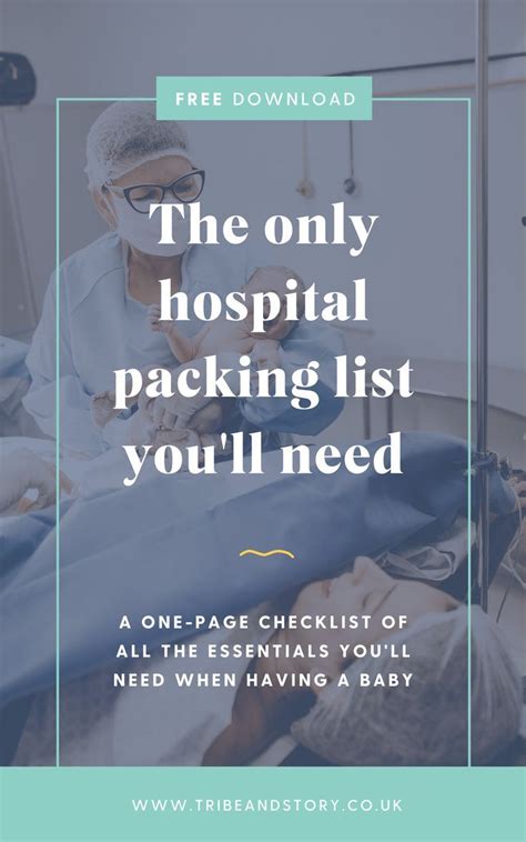 The Ultimate Hospital Packing List For Having A Baby