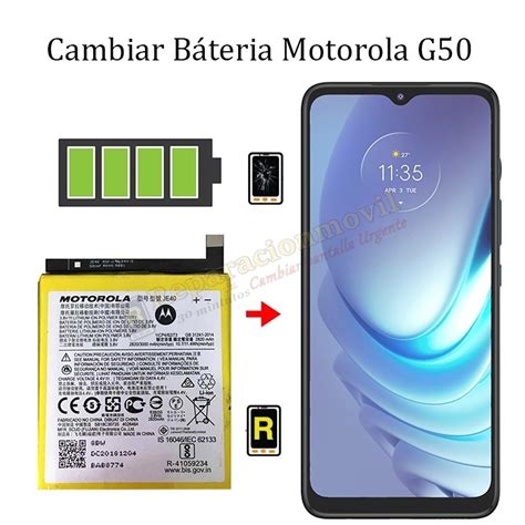 Cambiar Batería Motorola Moto G50 Madrid