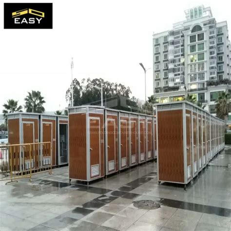 Temporary Prefab Outdoor Public Movable Shower Room Mobile Bathroom