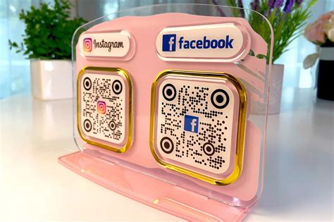 Qr Code Sign With 3d Logos And Two 3d Qr Codes Scan To Pay Etsy Finland