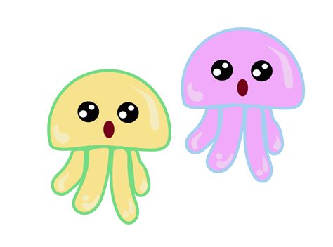 Jelly Fish Cute 01 By Osiria Studio On Dribbble