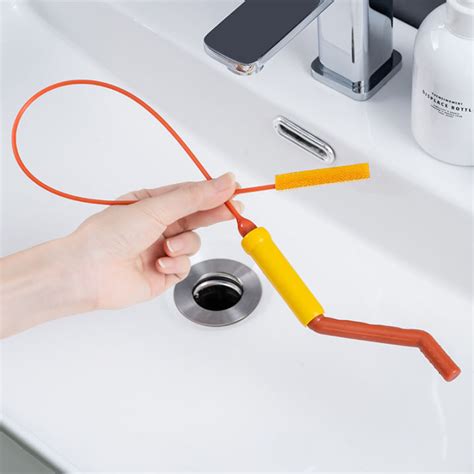 Pipe Unclogger Drain Auger Snake Removal Tool Bathtub Sink Cleaner Sewer Hair Clog Removal Tool ...