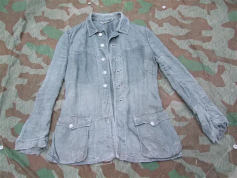 Drillich M Drillichjacke Tunic Feldjacke Ww Wk Uniform Feldgrau