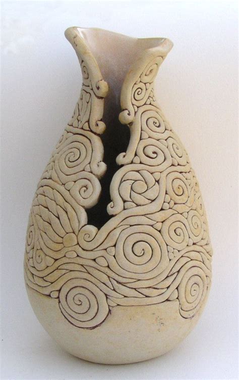 Ceramic Coil Vase