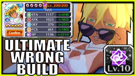 Bleach Brave Souls Ultimate Wrong Build Swimsuit Halibel Sar Youtube