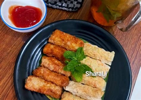 Resep 120 Lumpia Ayam Wortel Pake Kulit Tahu Oleh Shara Lina Cookpad