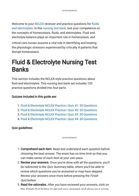 SOLUTION Nclex Fluids 4 By O O Studypool