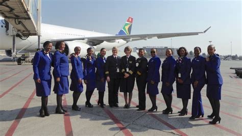 South African First Saas First International Flight With All Female Crew