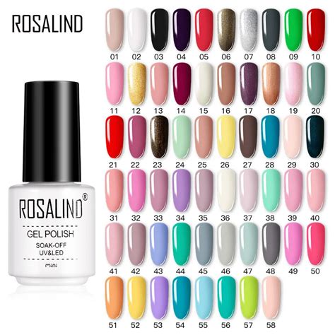 ROSALIND Verh Ritage Ongles Gel Semi Continu Appr T Couche De Finition