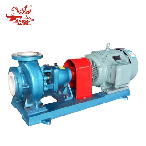 Ihf Fluorine Plastic Lined Corrosion Chemical Centrifugal Pump For