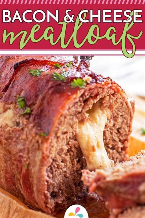 This Homemade Mozzarella Stuffed Bacon Wrapped Meatloaf Is Stuffed With