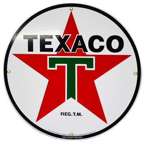 TEXACO 12" & 30" SIGNS