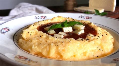 Polenta Con Salsa Y Queso Lanoreceta Cukit Youtube