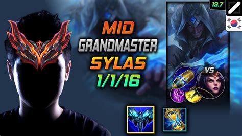 Grandmaster Sylas Mid Vs Leblanc Kr