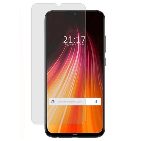 Pel Cula De Vidro Temperado Para Xiaomi Redmi Note T Clear Kuantokusta