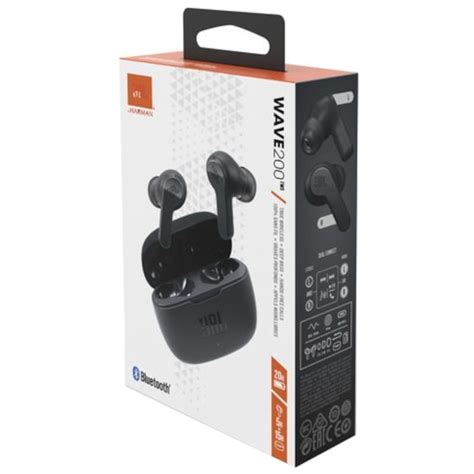 Jbl Wave Tws Preto Auriculares Bluetooth Bom Som