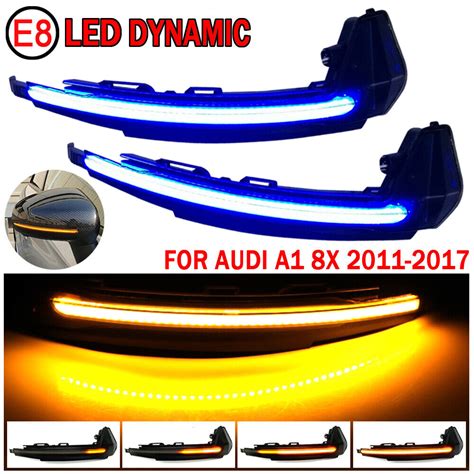 LED Dynamic Turn Signal Lights Blinker Sequential Indicator Light For